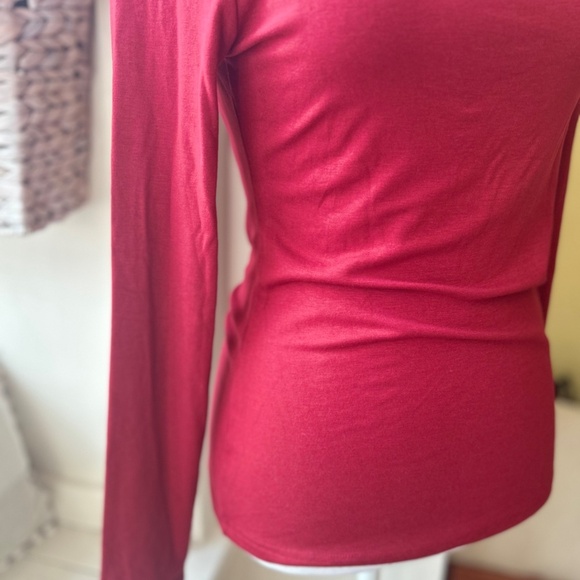 Red Top/Blouse - Picture 11 of 11